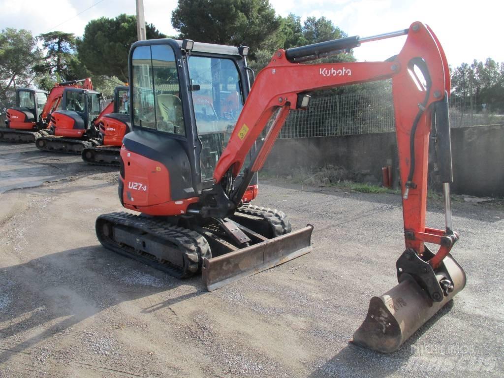 Kubota U 27-4 ミニ油圧ショベル 7t以下（ミニユンボ・ミニディガー）