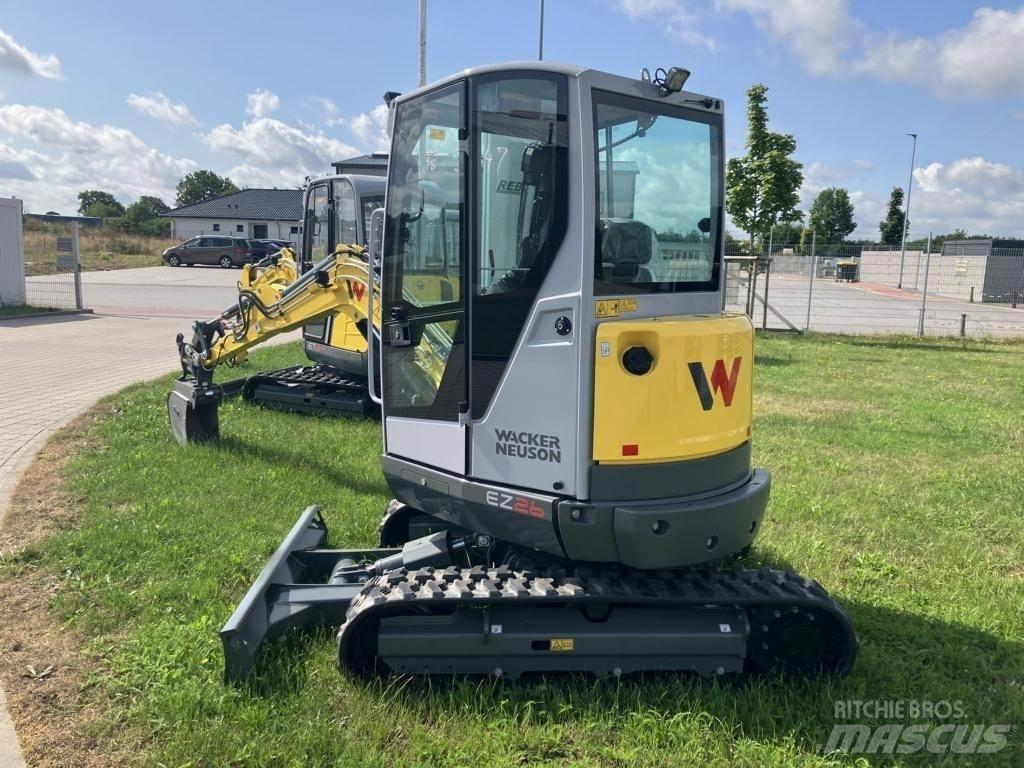 Wacker EZ 26 ミニ油圧ショベル 7t以下（ミニユンボ・ミニディガー）