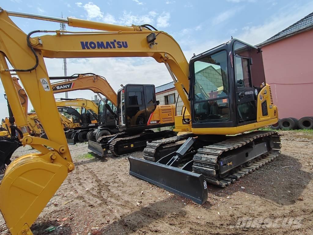 Komatsu PC 70 中型油圧ショベル 7ｔ-12ｔ（ユンボ・パワーショベル・バックホー）