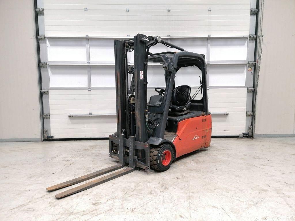Linde E18L-01 バッテリーフォークリフト
