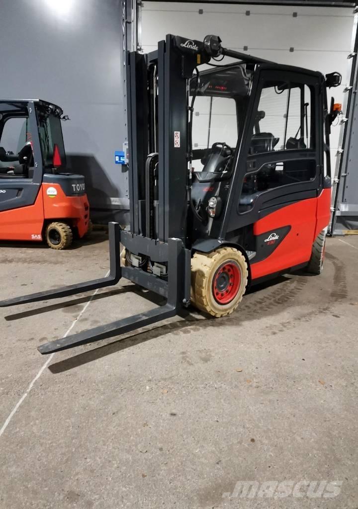 Linde E50HL-01 バッテリーフォークリフト