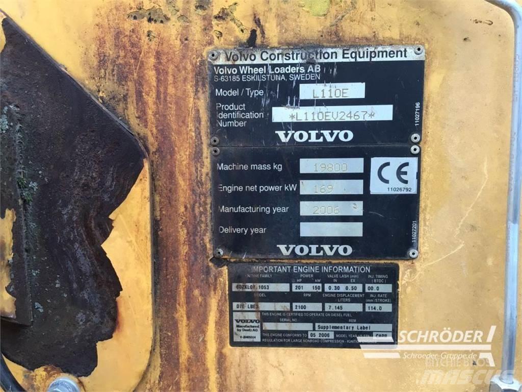 Volvo L 110 E ホイールローダー・タイヤショベル