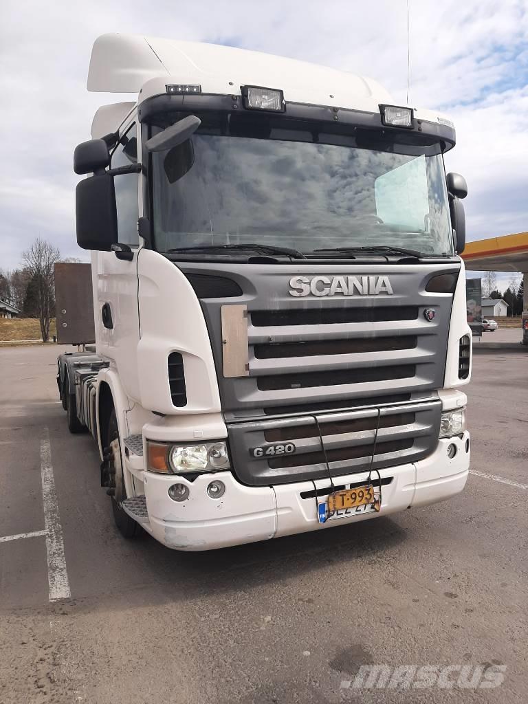 Scania G 420 コンテナ、海コン車