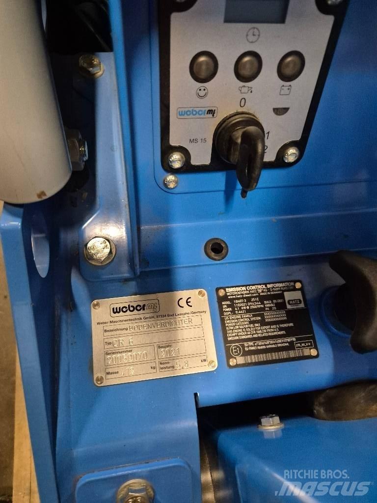 Weber CR 6 プレートコンパクター