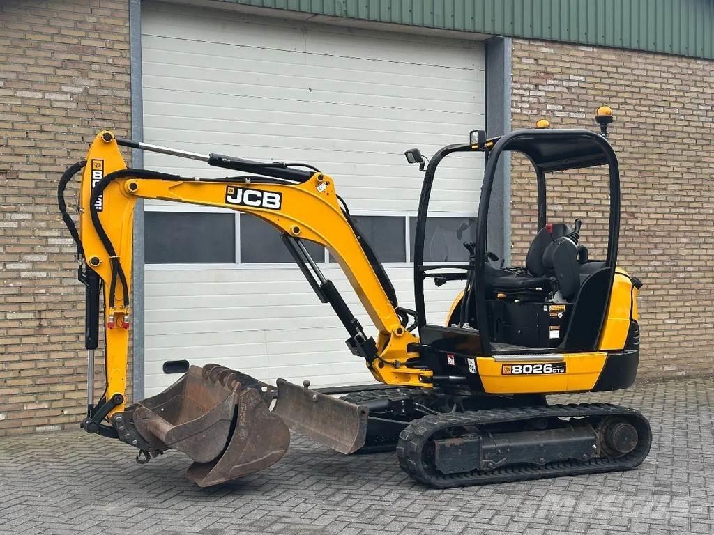 JCB 8026 CTS ミニ油圧ショベル 7t以下（ミニユンボ・ミニディガー）