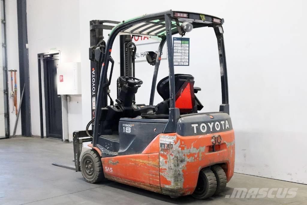 Toyota 8FBE18T バッテリーフォークリフト