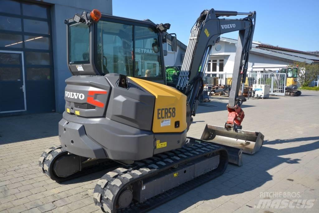 Volvo ECR 58 F ミニ油圧ショベル 7t以下（ミニユンボ・ミニディガー）