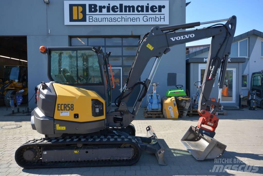 Volvo ECR 58 F ミニ油圧ショベル 7t以下（ミニユンボ・ミニディガー）