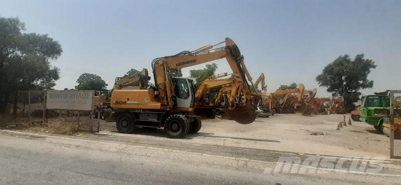 Liebherr A 904 C ホイール式油圧ショベル（パワーショベル・ユンボ・バックホー）