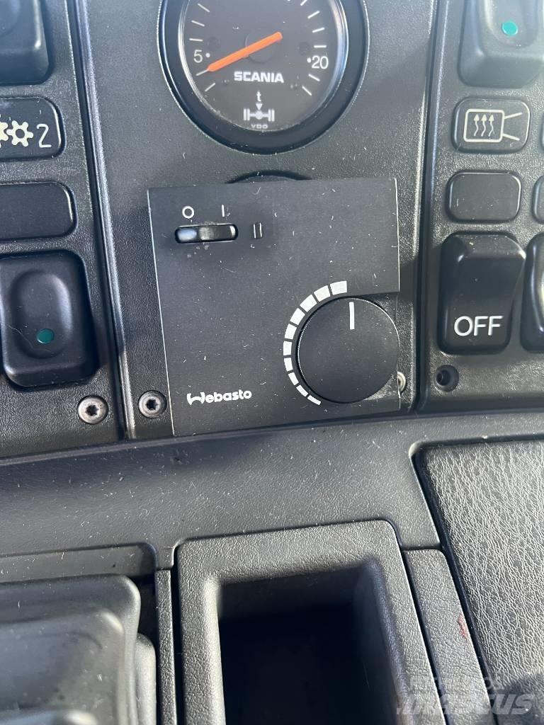 Scania 124 G 420 杭打ち機