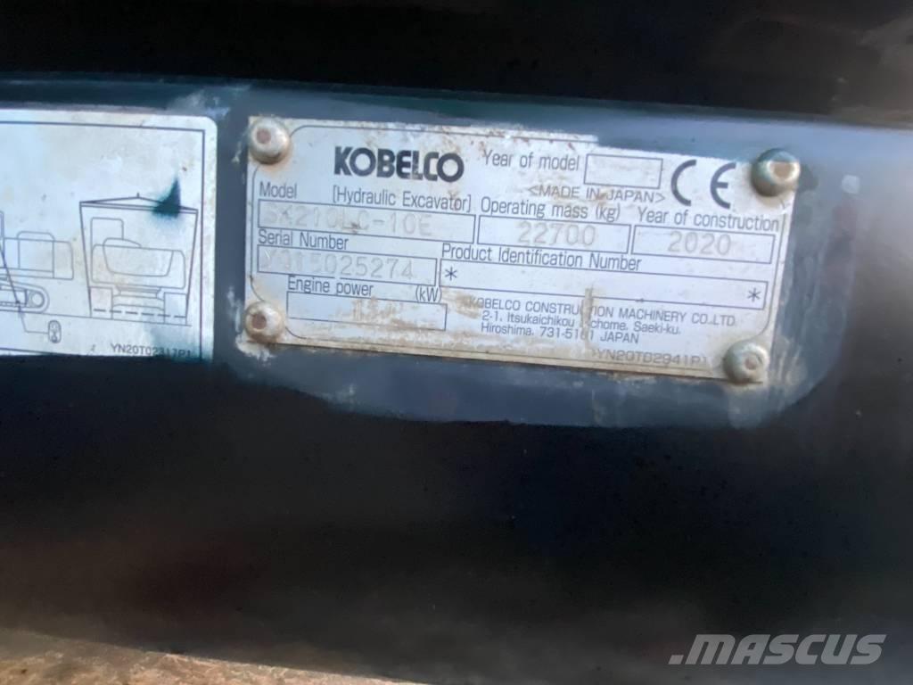 Kobelco SK210LC-10E 大型油圧ショベル12t以上（パワーショベル・ユンボ）