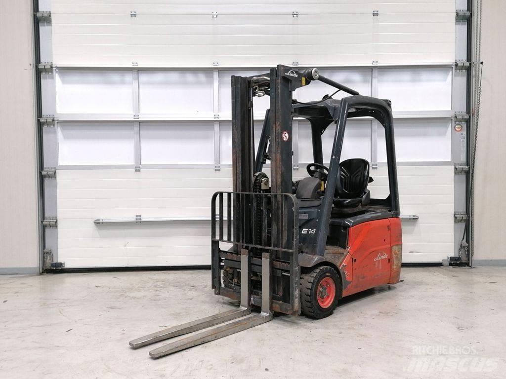 Linde E14-01 バッテリーフォークリフト