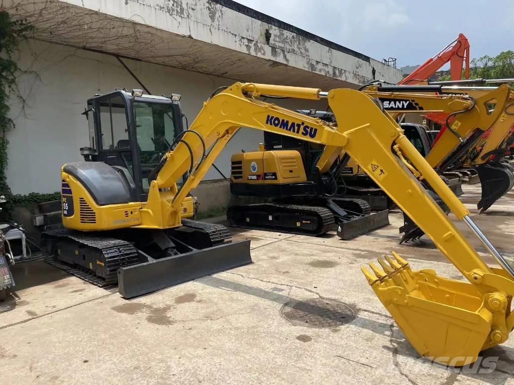 Komatsu PC 55 MR-2 ミニ油圧ショベル 7t以下（ミニユンボ・ミニディガー）