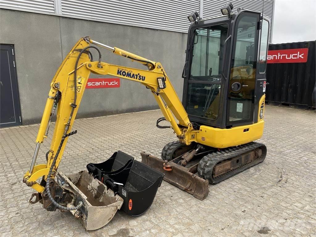 Komatsu PC16R-3HS ホイール式油圧ショベル（パワーショベル・ユンボ・バックホー）