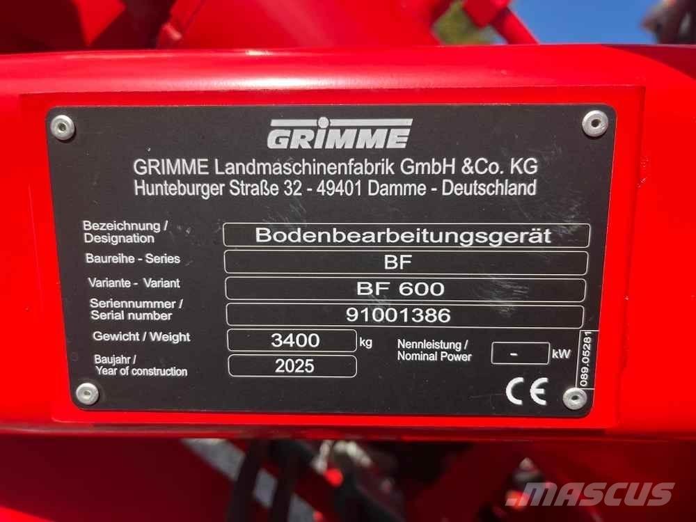 Grimme BF ジャガイモ用設備 - その他