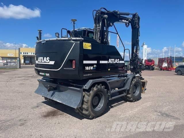 Atlas 185 W ホイール式油圧ショベル（パワーショベル・ユンボ・バックホー）