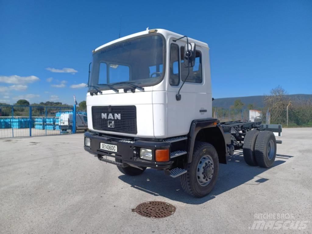 MAN 18.232 AF 4X4 キャブ付きシャーシ
