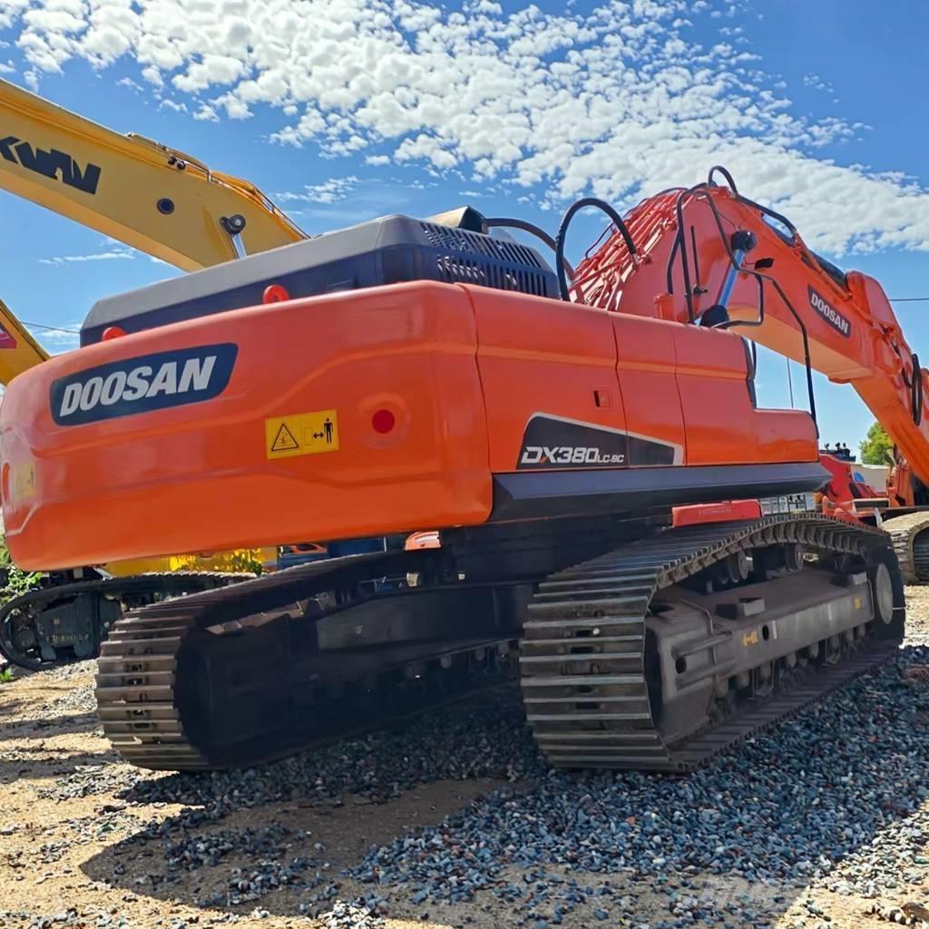 Doosan DX380LC-9 水陸両用油圧ショベル、ユンボ