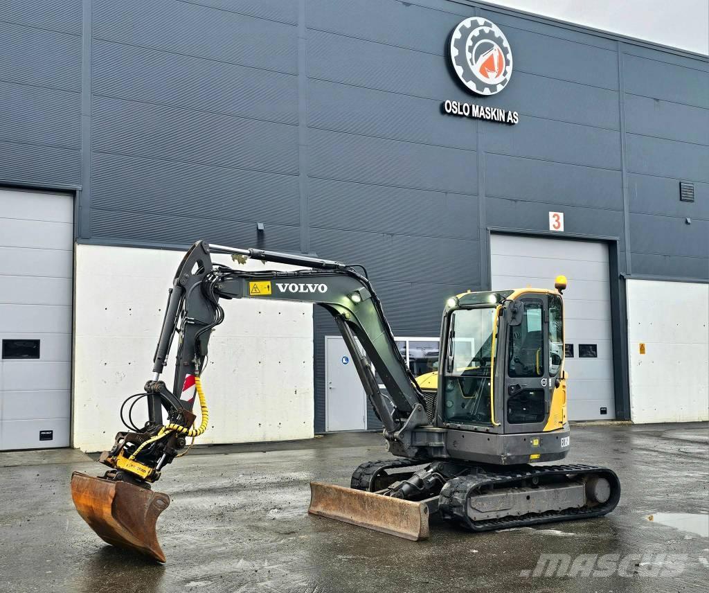 Volvo ECR 58 D ミニ油圧ショベル 7t以下（ミニユンボ・ミニディガー）