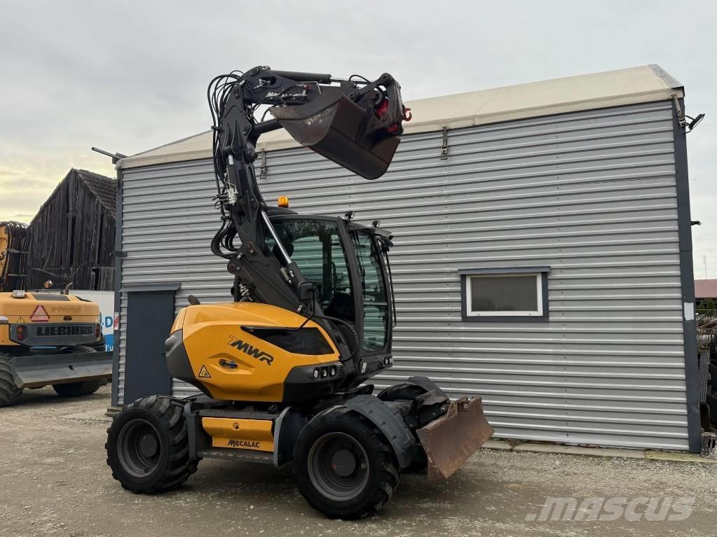 Mecalac 7 MWR ホイール式油圧ショベル（パワーショベル・ユンボ・バックホー）