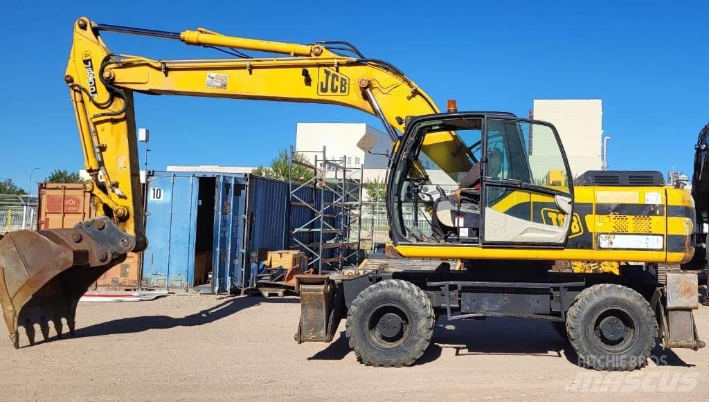 JCB JS 200 W ホイール式油圧ショベル（パワーショベル・ユンボ・バックホー）