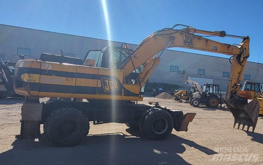 JCB JS 200 W ホイール式油圧ショベル（パワーショベル・ユンボ・バックホー）