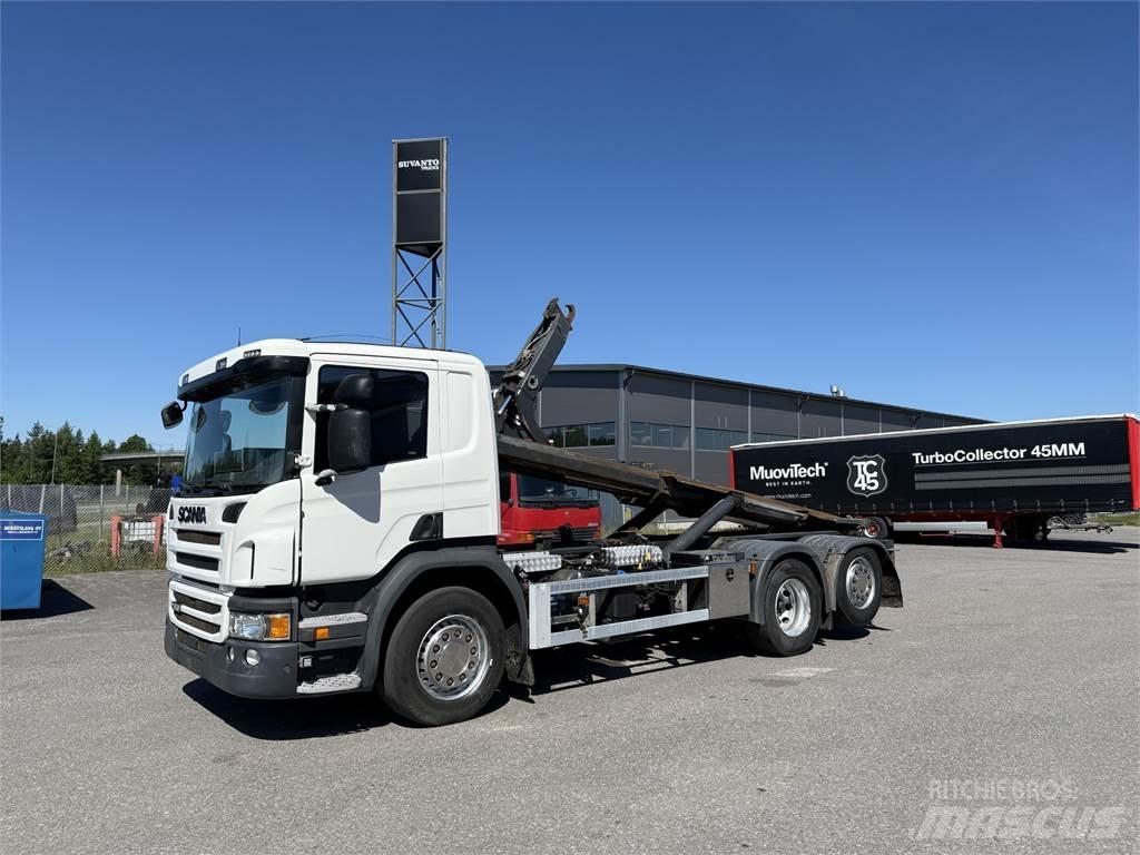 Scania P450 6X2 アームロール