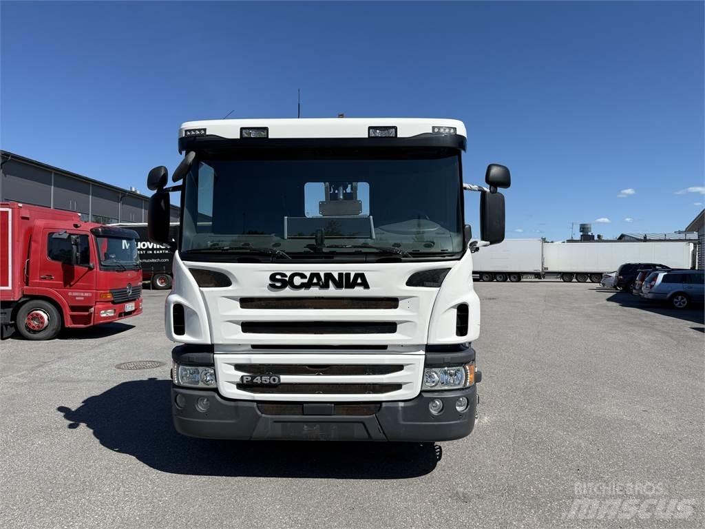 Scania P450 6X2 アームロール