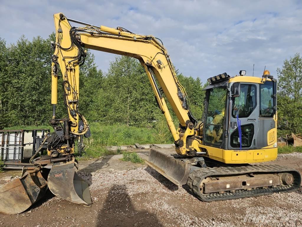 Komatsu PC 88 MR-8 中型油圧ショベル 7ｔ-12ｔ（ユンボ・パワーショベル・バックホー）