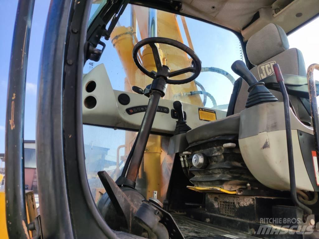 JCB JS 145 W ホイール式油圧ショベル（パワーショベル・ユンボ・バックホー）