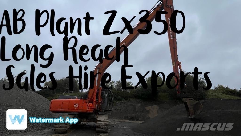 Hitachi ZX 350 LL 大型油圧ショベル12t以上（パワーショベル・ユンボ）