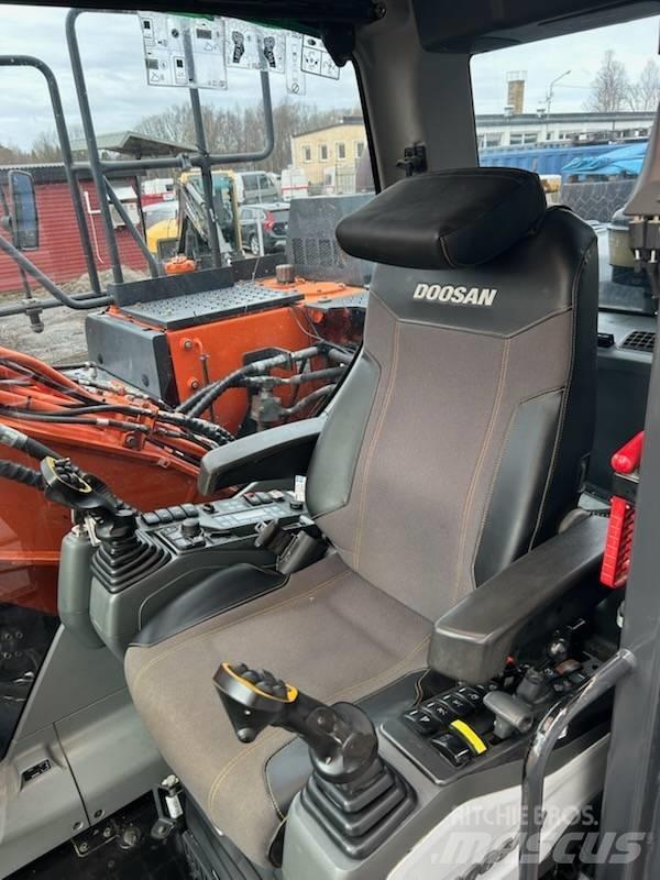 Doosan DX 170 W ホイール式油圧ショベル（パワーショベル・ユンボ・バックホー）
