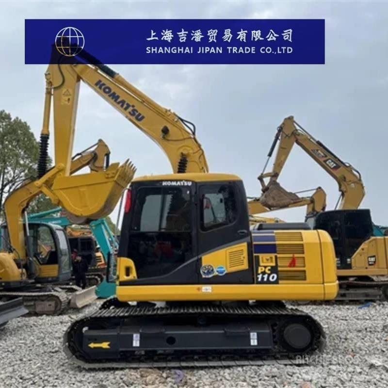 Komatsu PC 110 中型油圧ショベル 7ｔ-12ｔ（ユンボ・パワーショベル・バックホー）