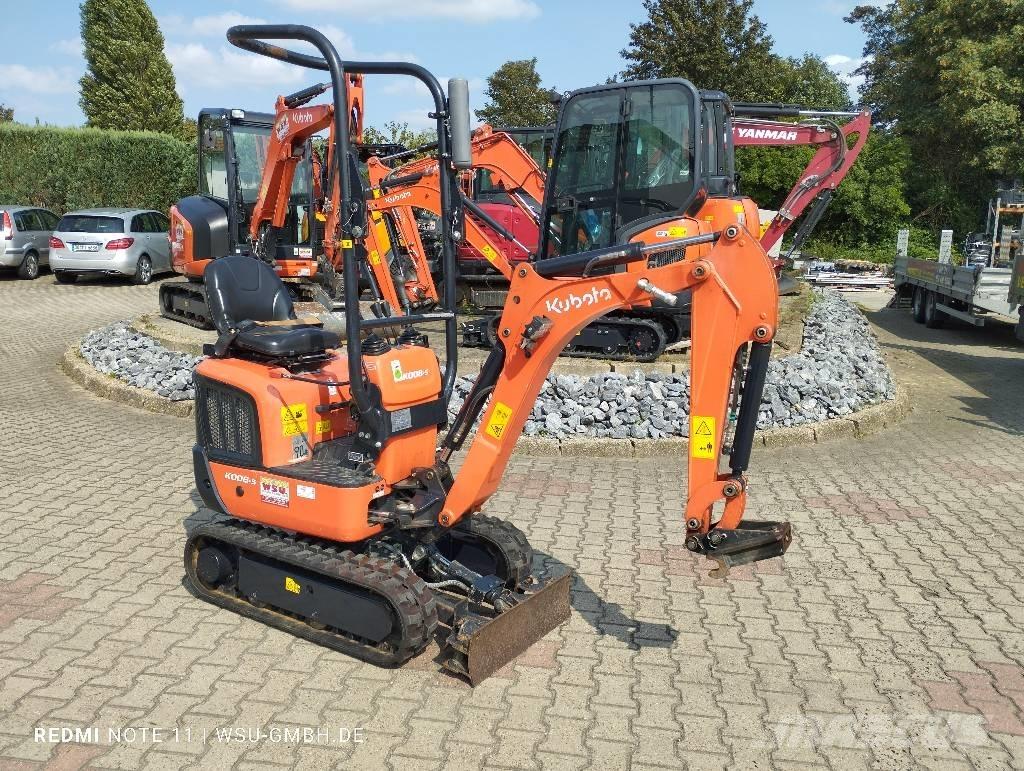 Kubota K008-5 ミニ油圧ショベル 7t以下（ミニユンボ・ミニディガー）
