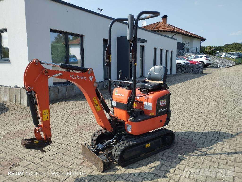 Kubota K008-5 ミニ油圧ショベル 7t以下（ミニユンボ・ミニディガー）