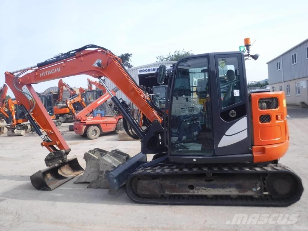 Hitachi ZX 85 US B-6 中型油圧ショベル 7ｔ-12ｔ（ユンボ・パワーショベル・バックホー）