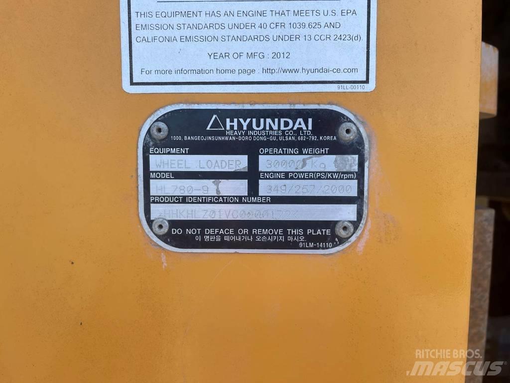 Hyundai HL 780-9 ホイールローダー・タイヤショベル