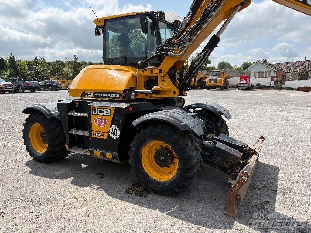 JCB Hydradig HD110T ホイール式油圧ショベル（パワーショベル・ユンボ・バックホー）