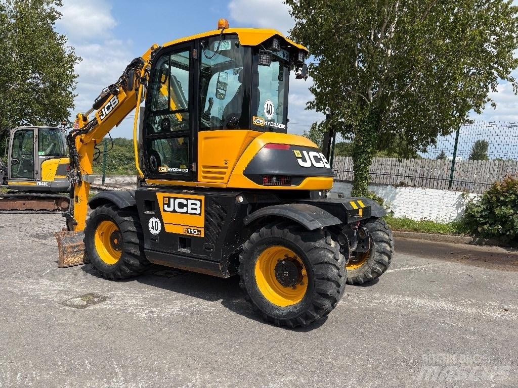 JCB Hydradig HD110T ホイール式油圧ショベル（パワーショベル・ユンボ・バックホー）