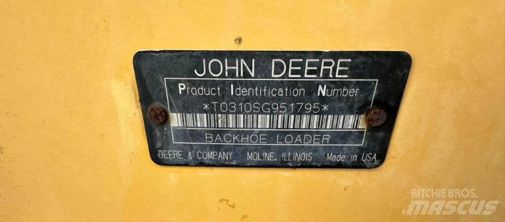 JOHN DEERE 310 G バックホーローダー