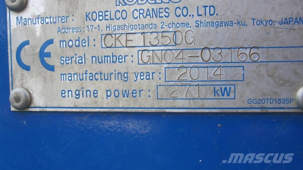 Kobelco CKE1350G クローラクレーン