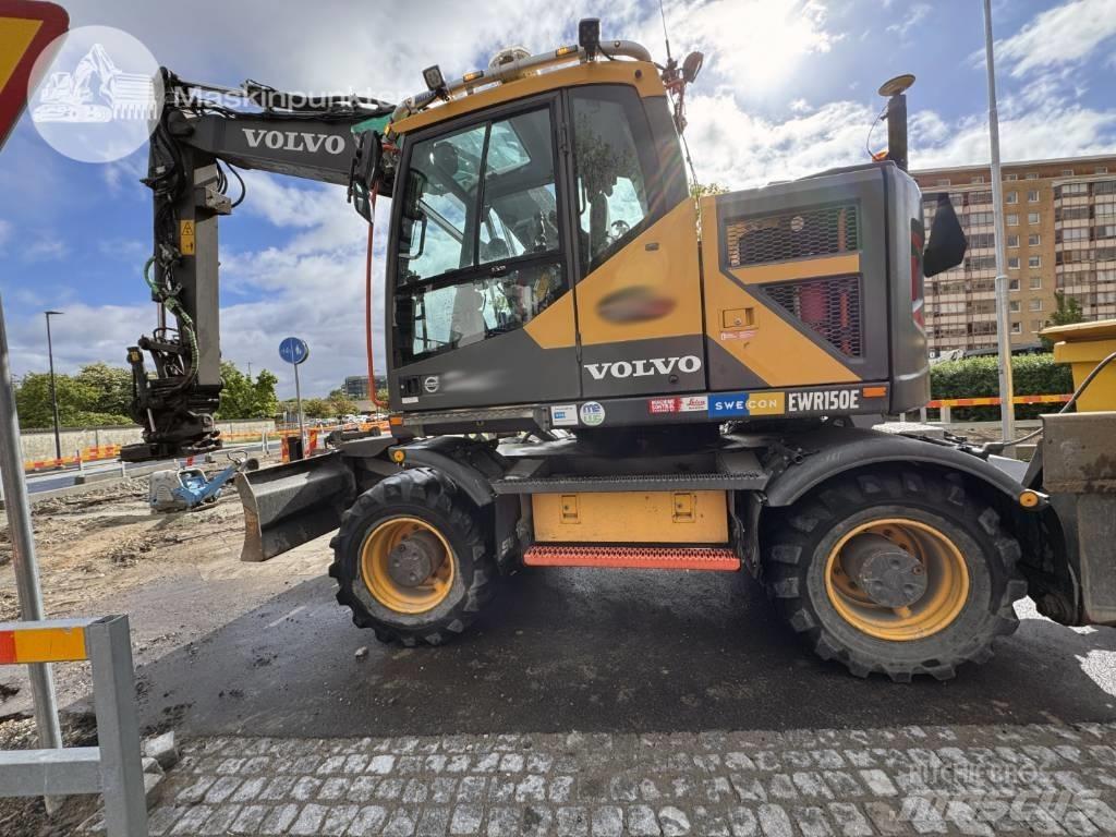 Volvo EWR 150 E ホイール式油圧ショベル（パワーショベル・ユンボ・バックホー）