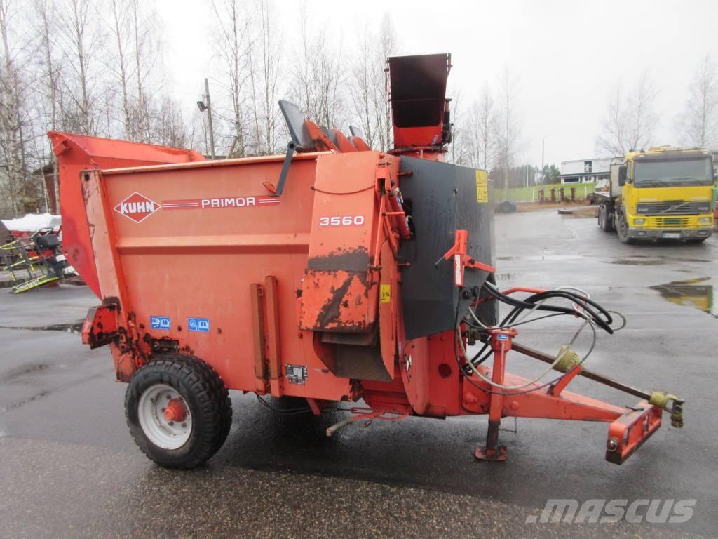 Kuhn Primor 3560 ベールシュレッダー、カッター、アンローラー