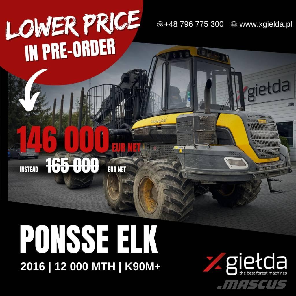Ponsse Elk フォワーダー