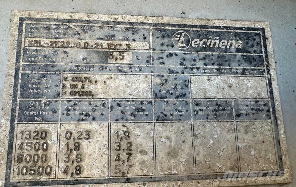 Lecinena SD220LD ダンプセミトレーラー