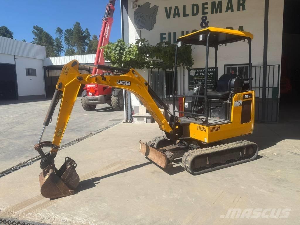 JCB 16 C-1, 1700Kg ミニ油圧ショベル 7t以下（ミニユンボ・ミニディガー）