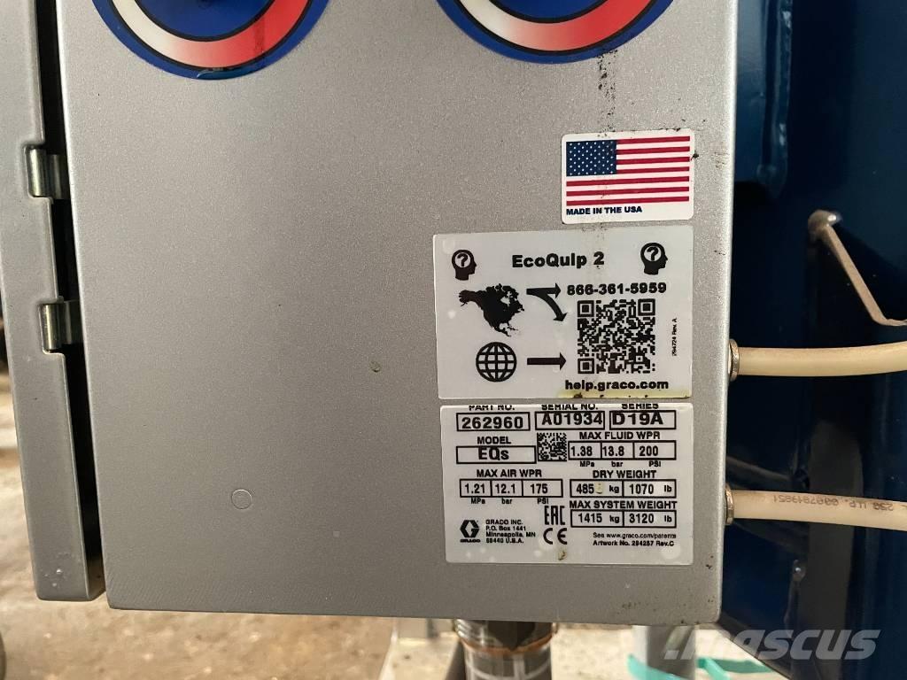 Graco EcoQuip EQs 砂と塩撒き専用車