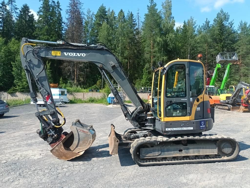 Volvo ECR 88 PLUS 中型油圧ショベル 7ｔ-12ｔ（ユンボ・パワーショベル・バックホー）