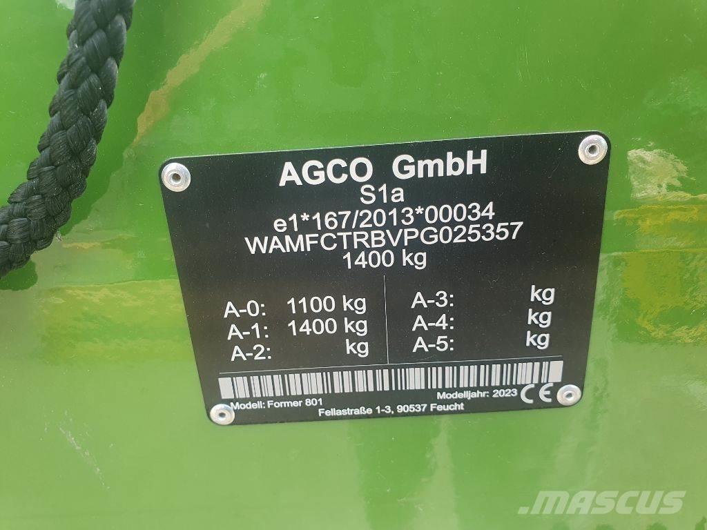 Fendt Former 801 テッダー・テッダーレーキ