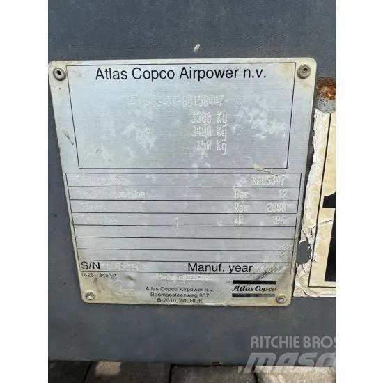 Atlas Copco XAHS 347 コンプレッサー